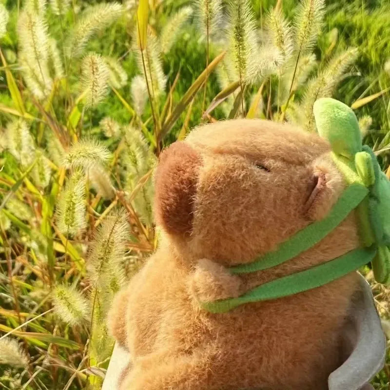 alt="Soft and cuddly capybara plush toy, perfect as a cute stuffed animal gift for kids or collectors"