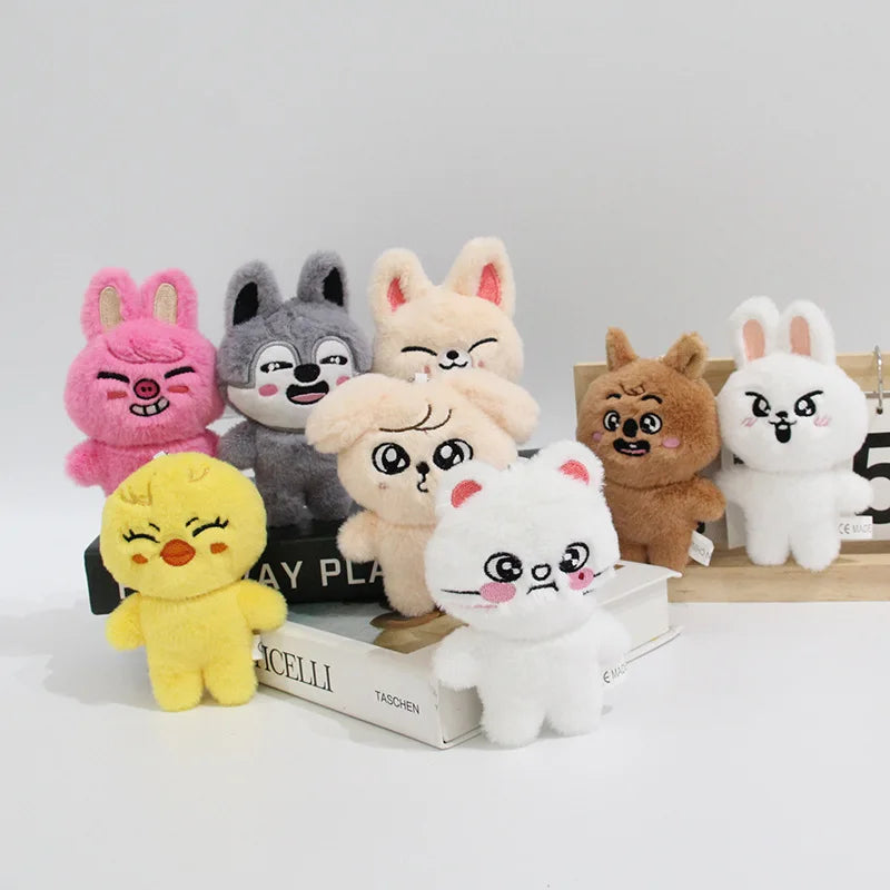 Charmoji Full Mood Pack – bundle deal with all expressive kawaii plush keychains, cute collectible stuffed toys for bags, gifts, and collectors