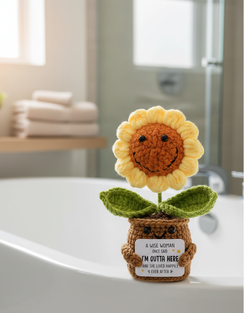 Handcrafted Empowering Sunflower