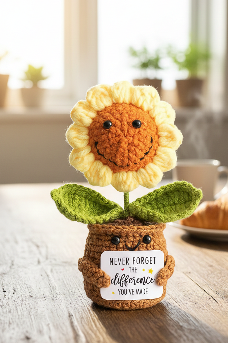 Handcrafted Impactful Sunflower