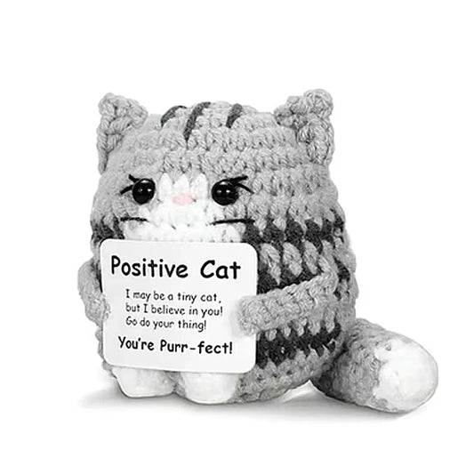 Handcrafted Encouraging Cat