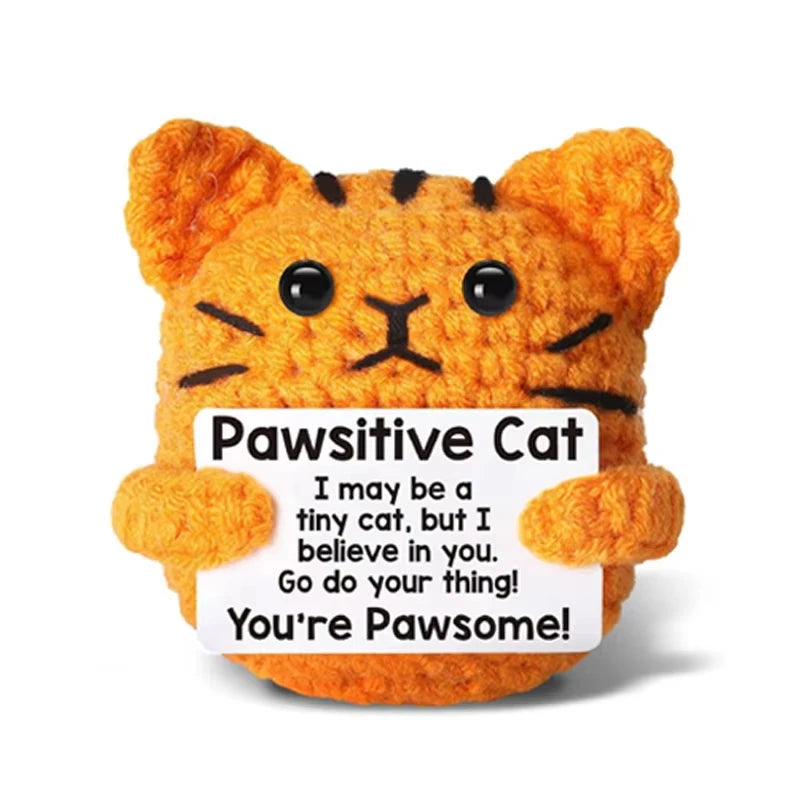 Handcrafted Uplifting Cat