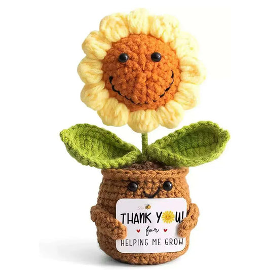 Handcrafted Grateful Sunflower
