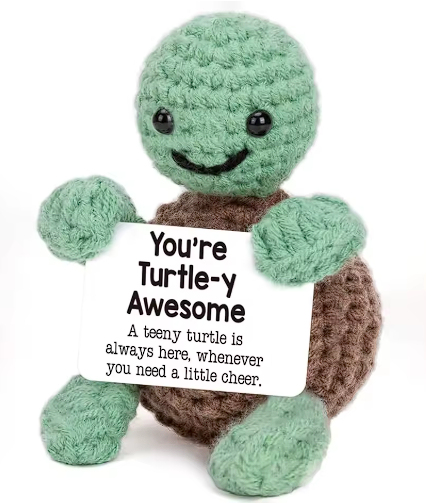 Handcrafted Comforting Turtle