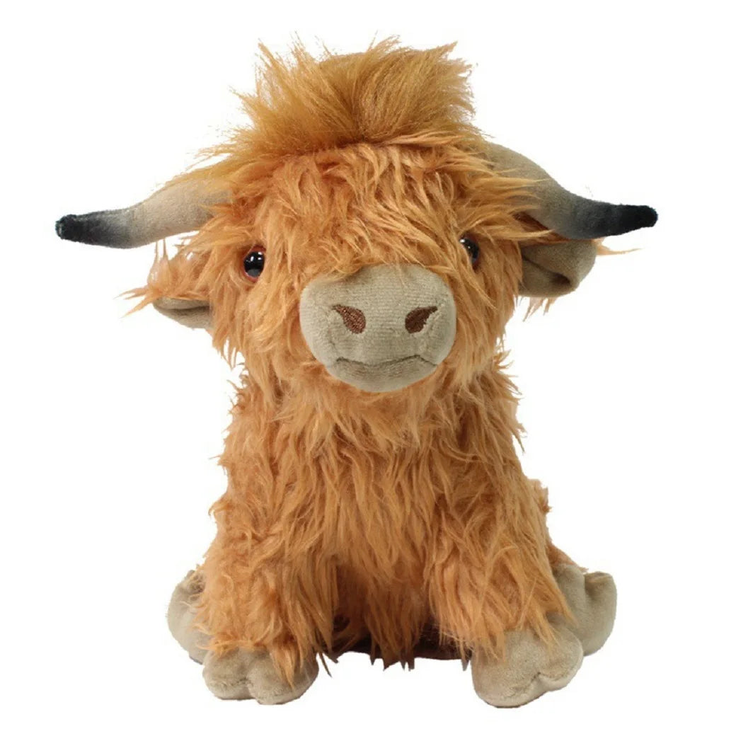 Highland Cow Animal Plush Toy