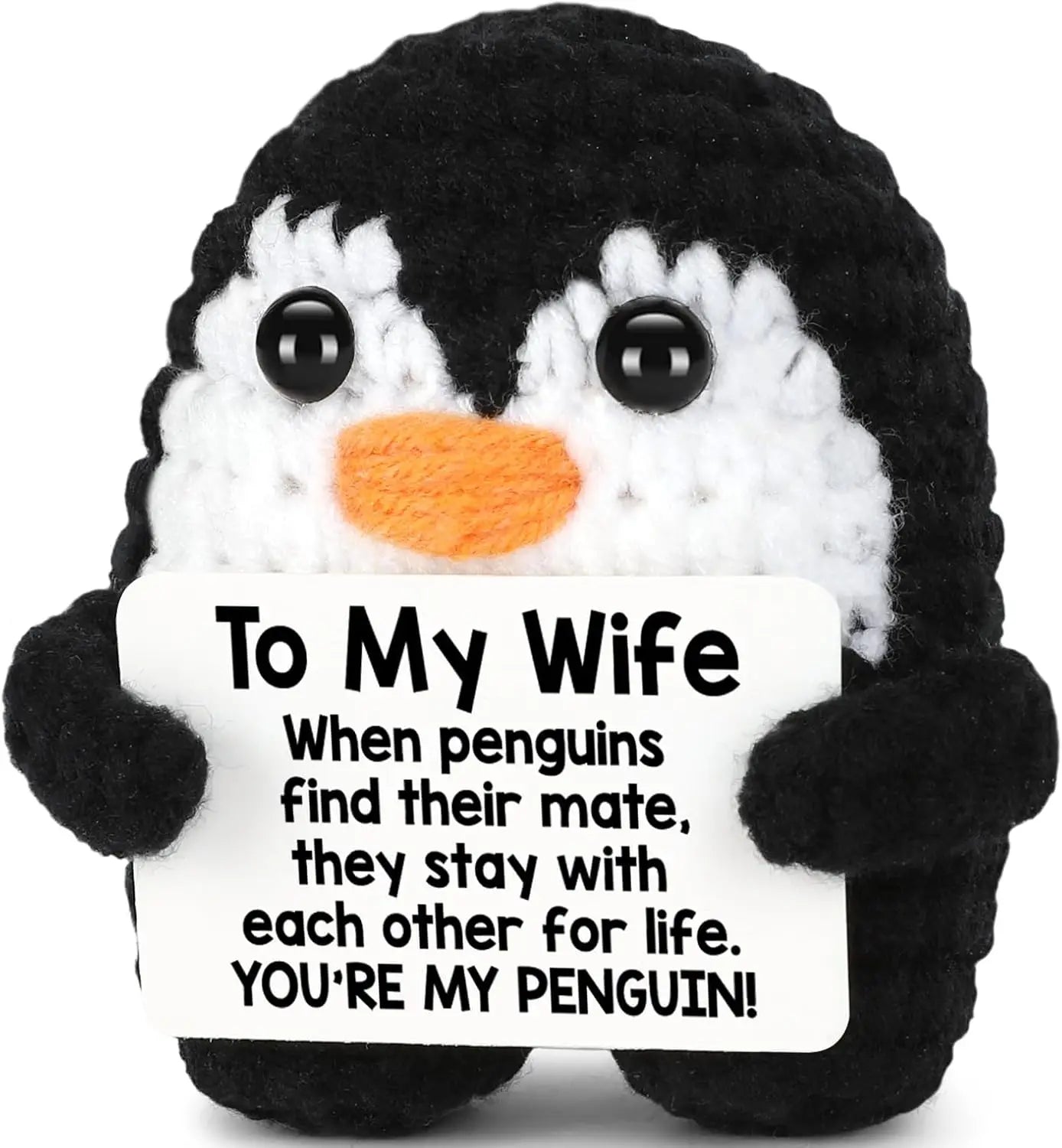 Handcrafted Loving Penguin