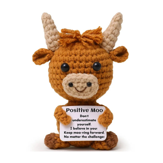 Handcrafted Encouraging Cow