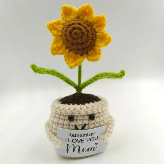 Handcrafted Loving Sunflower