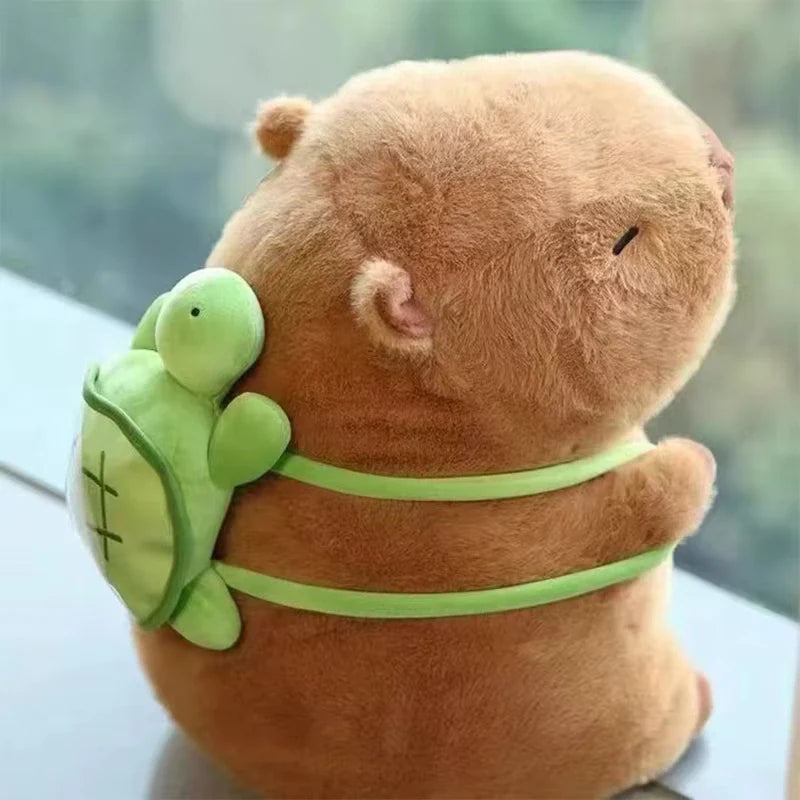 Simulation Fries Capybara Plush Toy Cloth Doll Cute Doll Capibara Anime Fluffty Toy Soft Capybara Plush Doll ﻿